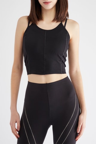 Crop Top - Zwart
