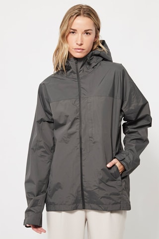 Windjack met Capuchon Donkergroen