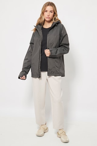 Windjack met Capuchon Donkergroen