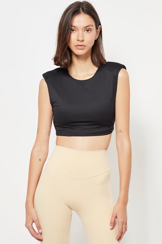 Crop Top - Zwart