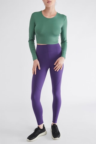 Crop Top - Donkergroen