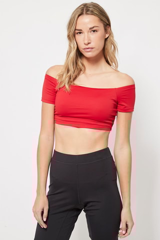 Crop Top Rood
