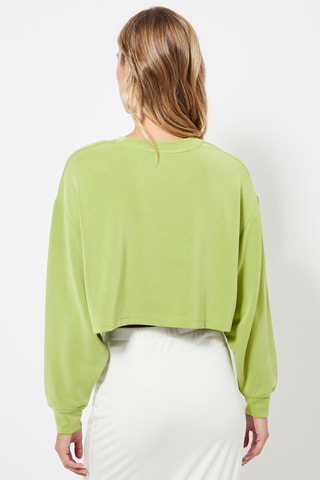 Crop Top - Lichtgroen