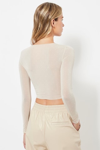Crop Top - Beige