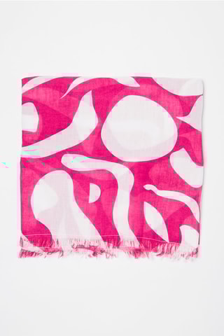 Pareo Fuchsia en Wit