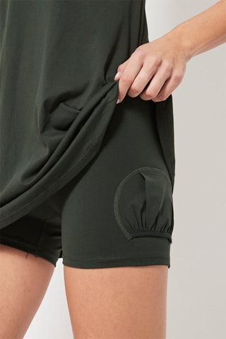 Skaterjurk Donkergroen