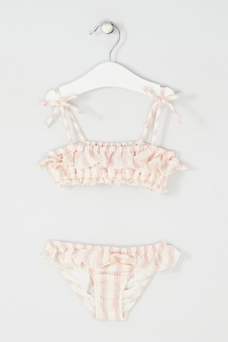 Bikini. Ecru en Oranje