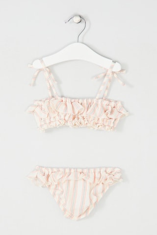 Bikini. Ecru en Oranje