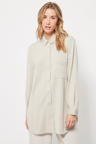 Lange blouse Ecru