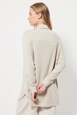 Lange blouse Ecru