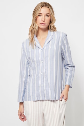 Pyjamablouse Lichtblauw