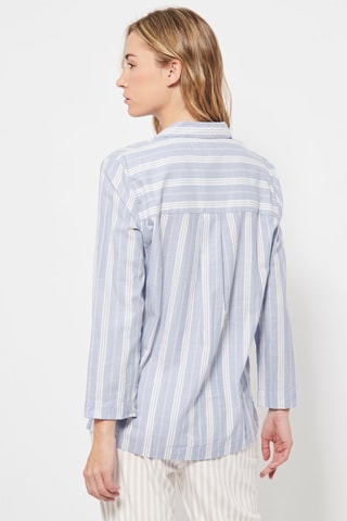 Pyjamablouse Lichtblauw