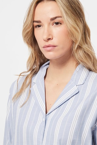 Pyjamablouse Lichtblauw