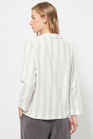 Pyjamablouse Zeegroen 