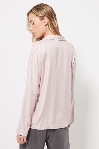 Pyjamablouse Poederroze