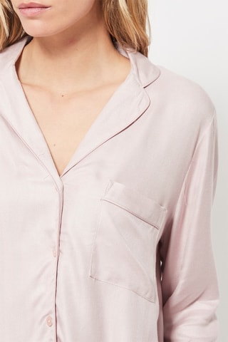 Pyjamablouse Poederroze