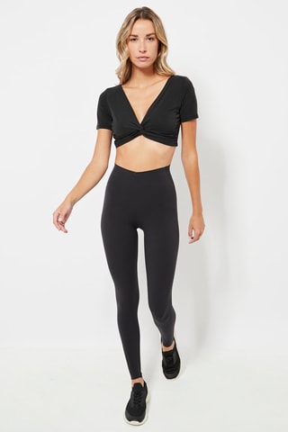 Legging Hoge Taille - Zwart