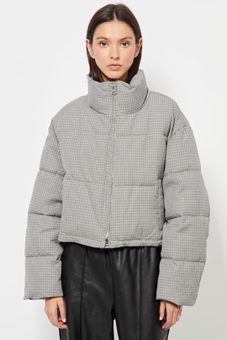 Gewatteerde Jas - Ecru