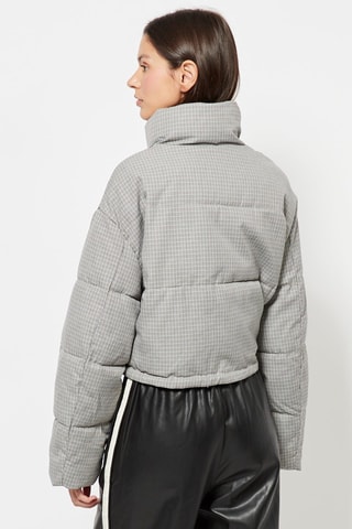 Gewatteerde Jas - Ecru