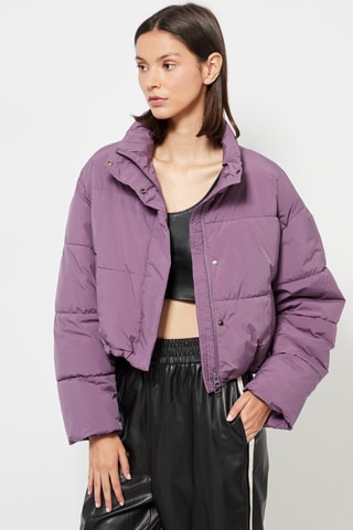 Gewatteerde Jas - Paars