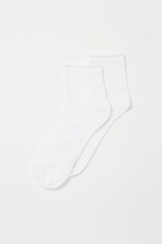 2 Paar Sokken Wit