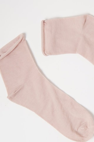 2 Paar Sokken Poederroze