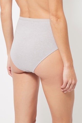 Slip Hoge Taille Lichtgrijs