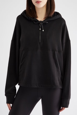 Sweater met Capuchon - Zwart