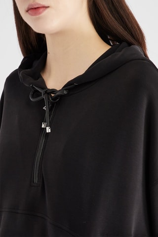 Sweater met Capuchon - Zwart