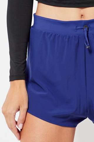 Hardloopshort Hoge Taille - Marineblauw