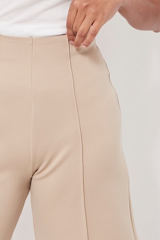 Bermuda Hoge Taille Beige