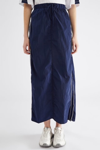 Lange rok - Marineblauw