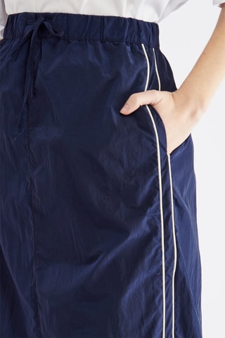 Lange rok - Marineblauw