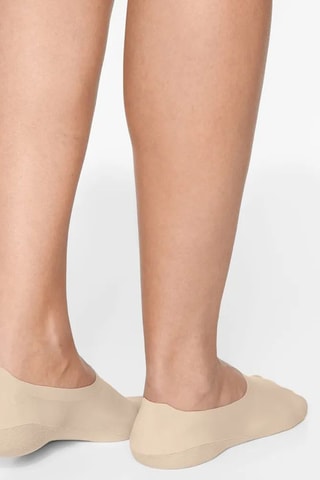2 Paar Enkelsokken - Beige