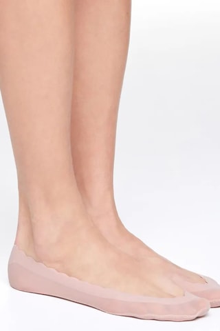 2 Paar Enkelsokken - Roze