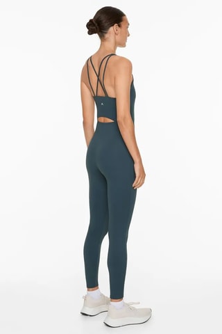 Jumpsuit - Petrolblauw