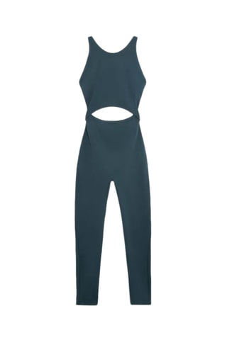 Jumpsuit - Petrolblauw