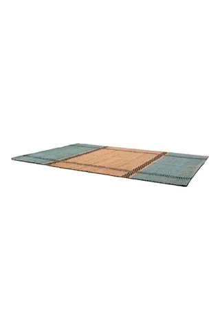 Tapis Eden - Beige et bleu