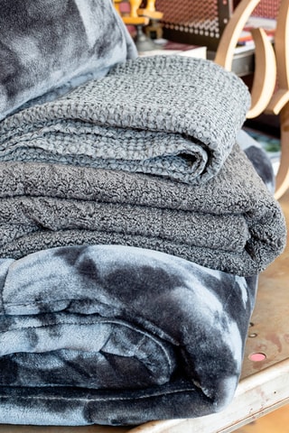 Plaid Barry - Anthracite - 130 x 160 cm