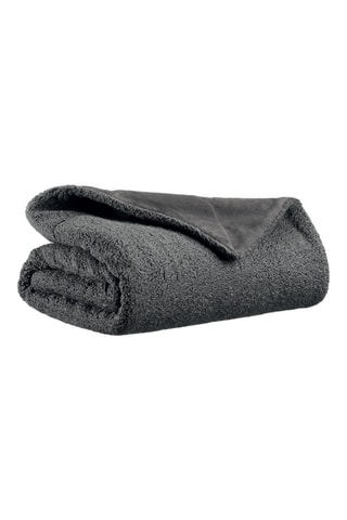 Plaid Barry - Anthracite - 130 x 160 cm