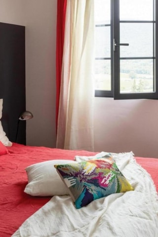 Plaid en lin Zeff - Rouge - 130 x 180 cm