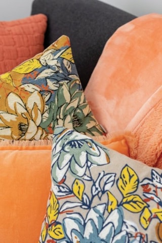 Plaid Michka - Orange - 130 x 160 cm