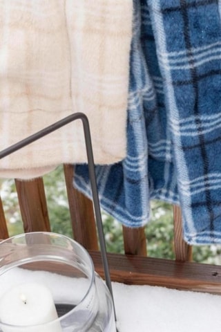 Plaid Luba - Sable - 140 x 180 cm