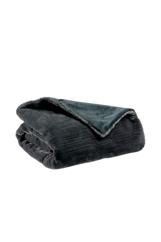 Plaid Artus - Anthracite - 140 x 180 cm