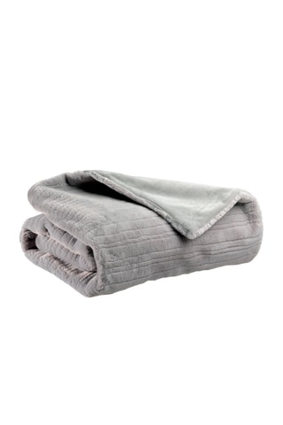 Plaid Artus - Gris - 140 x 180 cm