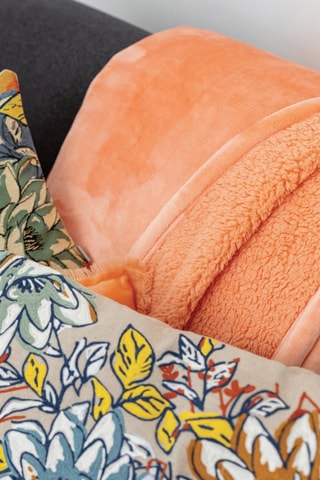 Jeté de lit Michka - Orange - 220 x 240 cm