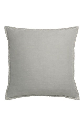 Coussin en lin Nala - Gris - 45 x 45 cm