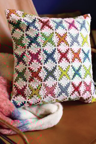 Coussin Beth - Multicolore - 30 x 50 cm