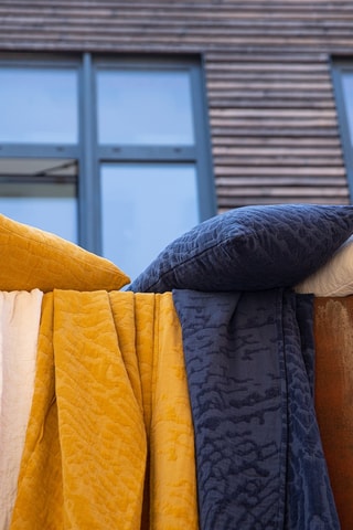 Coussin Ines - Orange - 45 x 45 cm