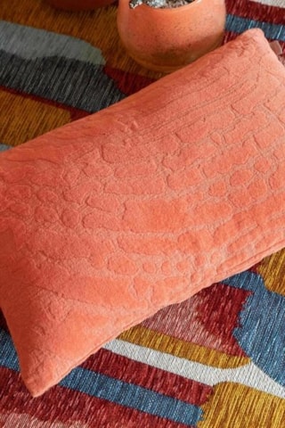 Coussin Ines - Orange - 40 x 65 cm